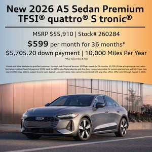 2026 A5 Sedan Premium TFSI® quattro® S tronic®